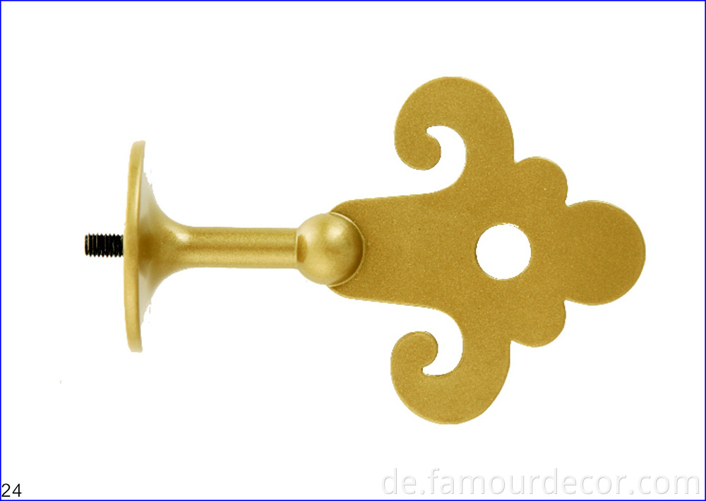 Wholesale wrought iron sliding accessories curtain rod